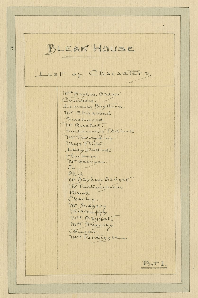 Liste des personnages, c.1920s - Joseph Clayton Clarke