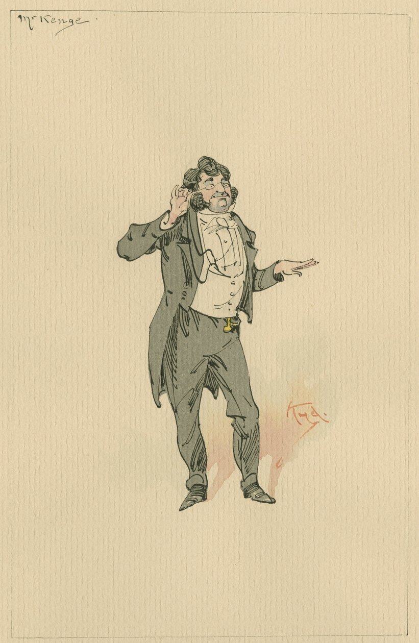 M. Kenge, vers les années 1920 - Joseph Clayton Clarke
