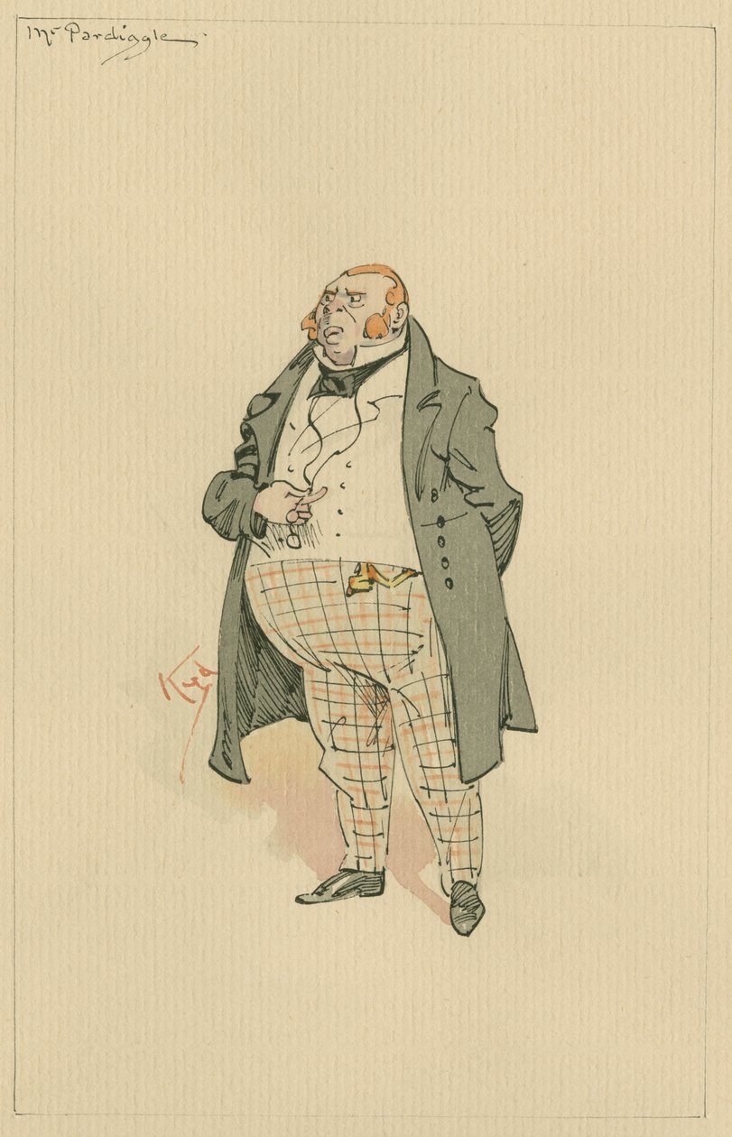 M. Pardiggle, c.1920s - Joseph Clayton Clarke