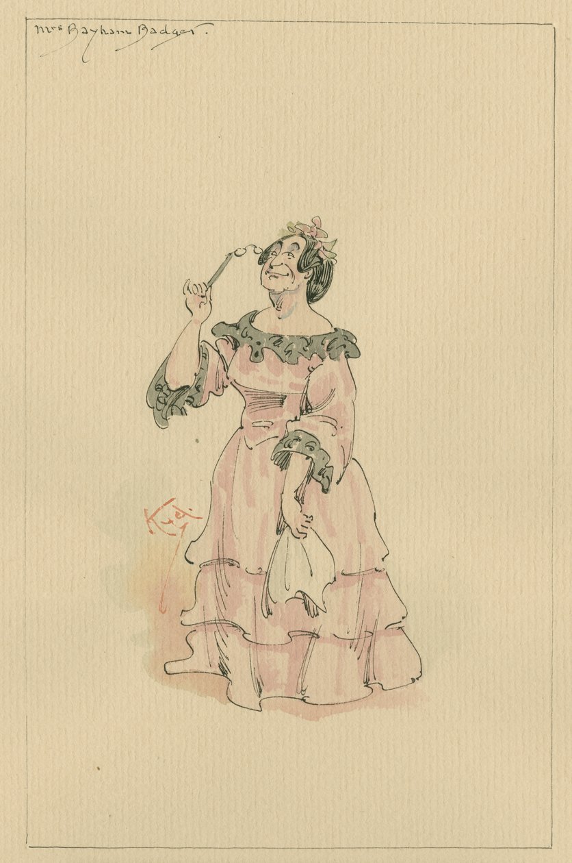 Mme Bayham Badger - Joseph Clayton Clarke