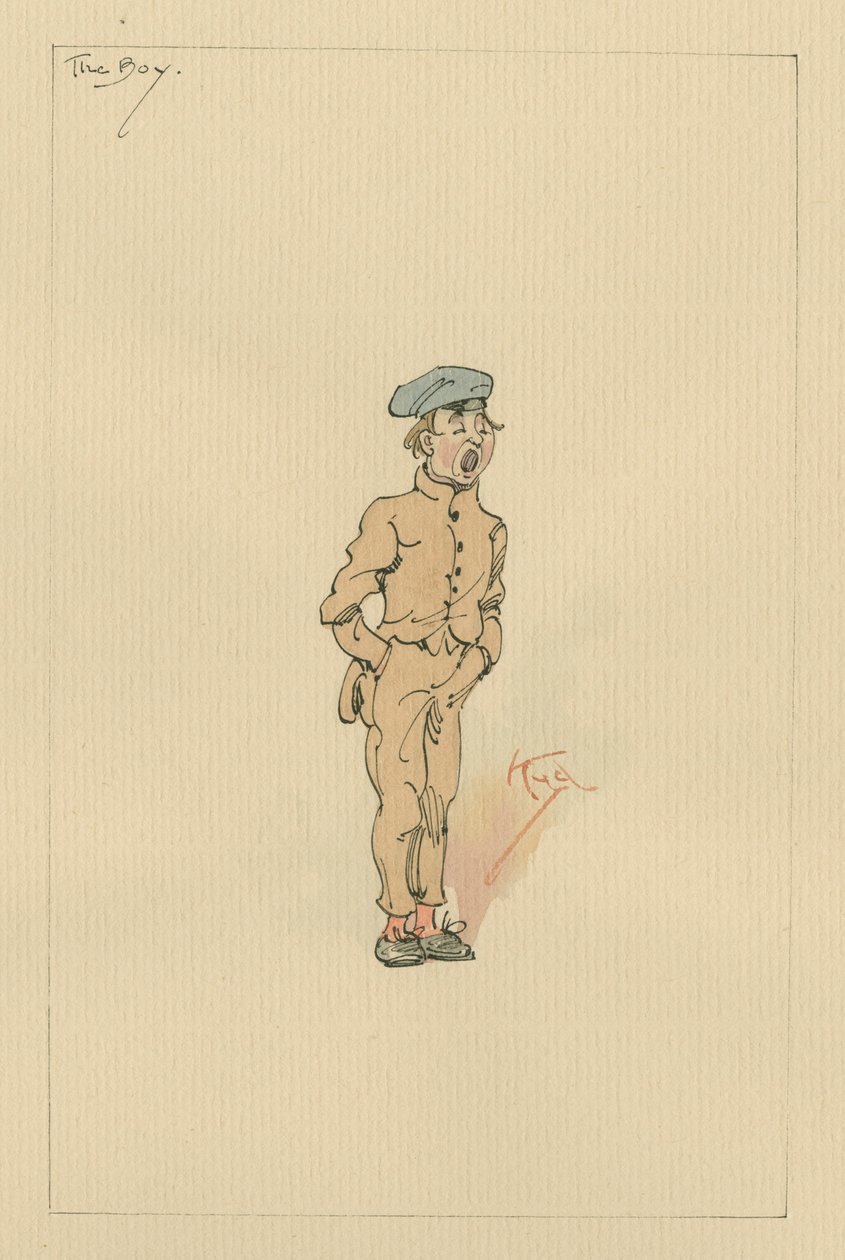 Le Garçon, vers 1920 - Joseph Clayton Clarke