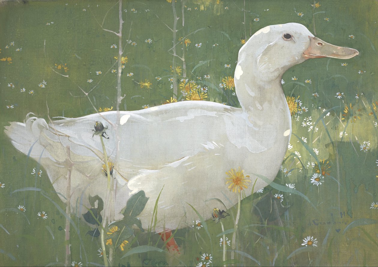Le canard blanc - Joseph Crawhall