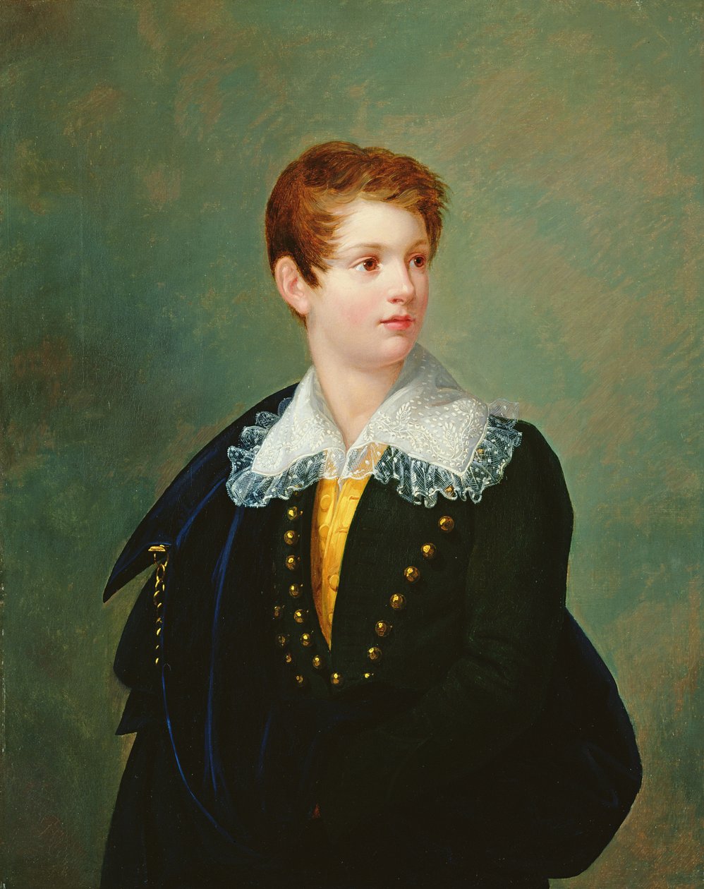 Portrait de Frédéric-Napoléon Baciocchi (1815-33) c.1824 - Joseph Franque
