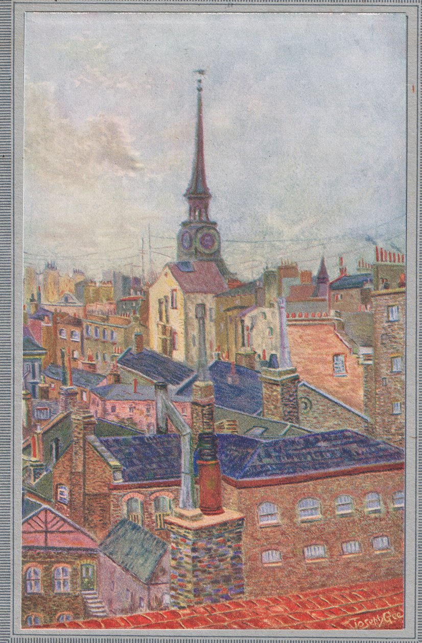 De ma fenêtre, de Allies in Art publié c.1925 - Joseph Gee