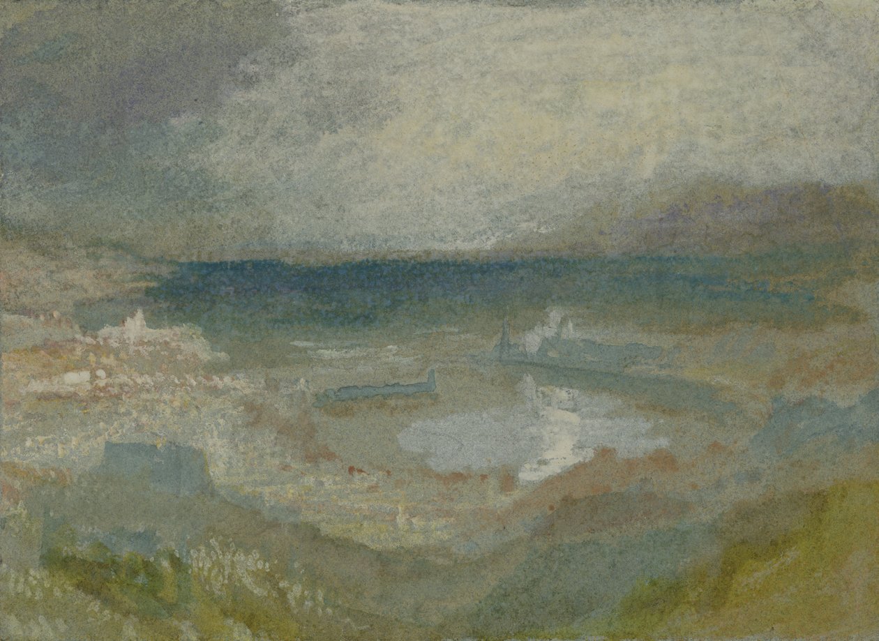 Une tempête sur Gênes - Joseph Mallord William Turner