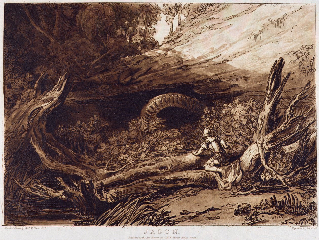 Jason, gravé par Charles Turner (1773-1857) - Joseph Mallord William Turner