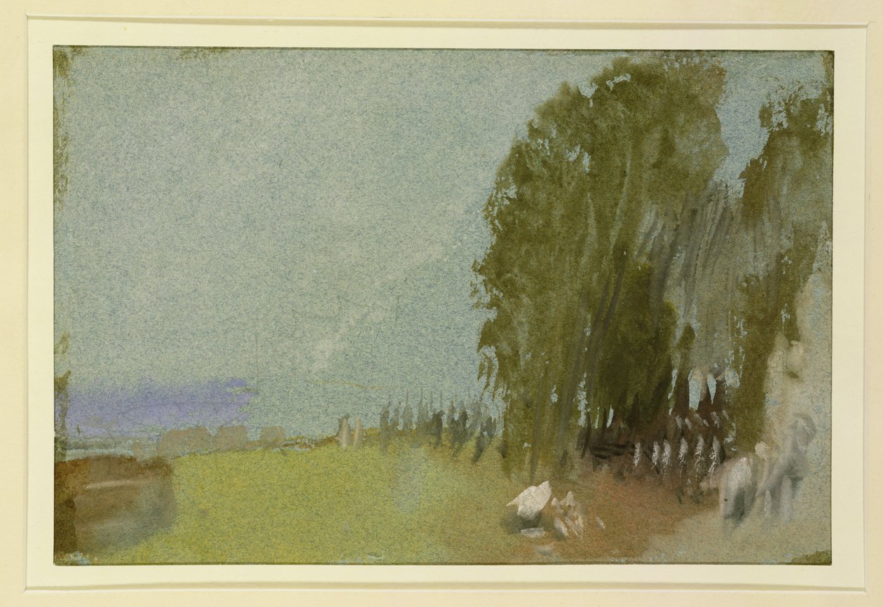 Faucheurs au-dessus de la Seine à St. Cloud - Joseph Mallord William Turner