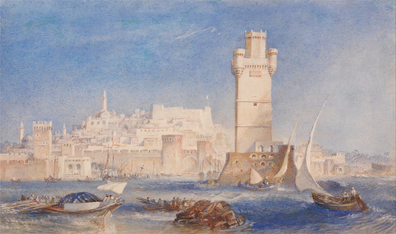 Rhodes - Joseph Mallord William Turner