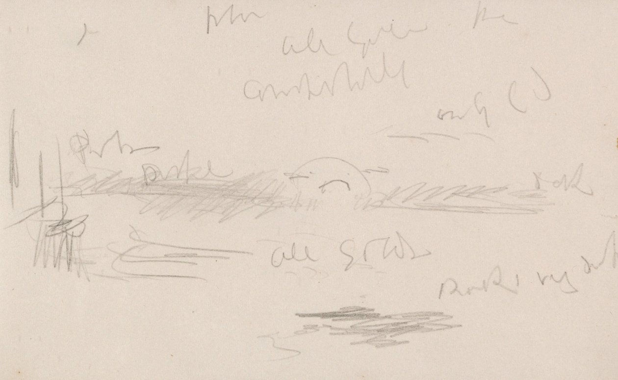 Le Carnet de croquis de la Manche - Joseph Mallord William Turner