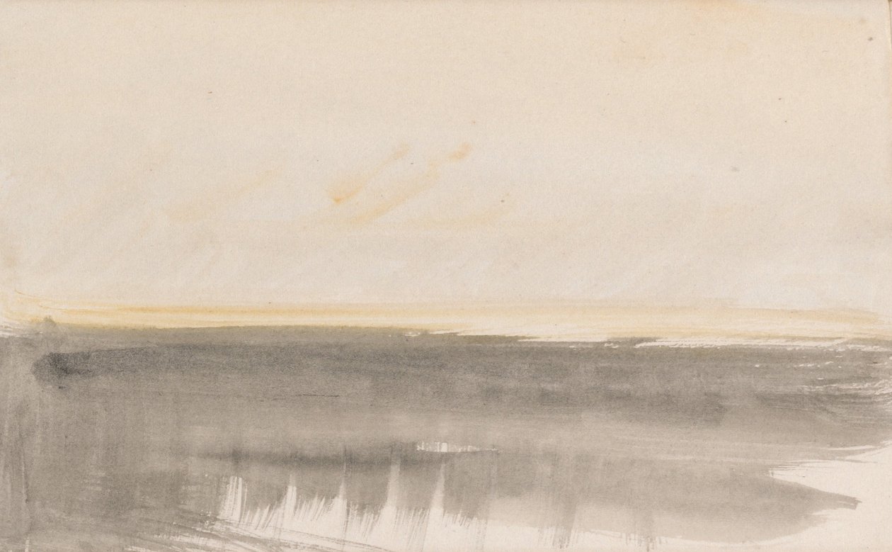 Le carnet de croquis du canal - Joseph Mallord William Turner
