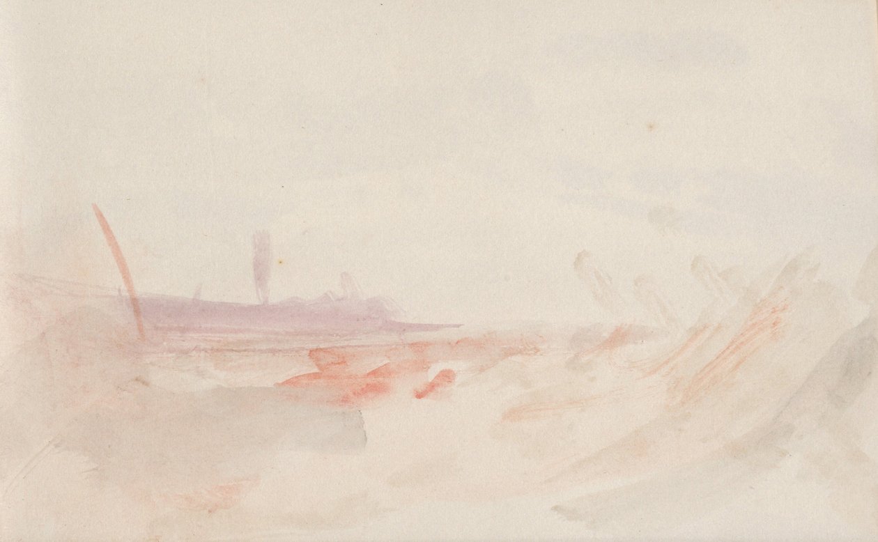 Le Carnet de croquis du canal - Joseph Mallord William Turner