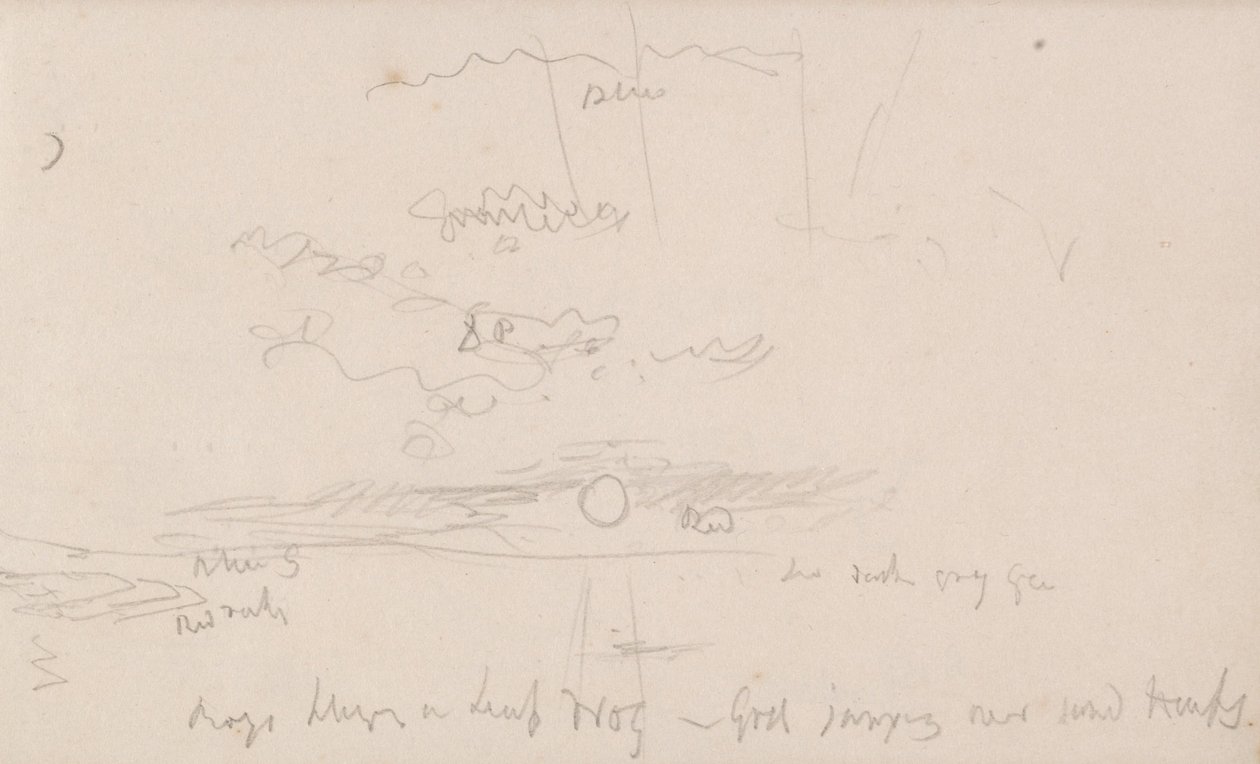 Le carnet de croquis du canal - Joseph Mallord William Turner
