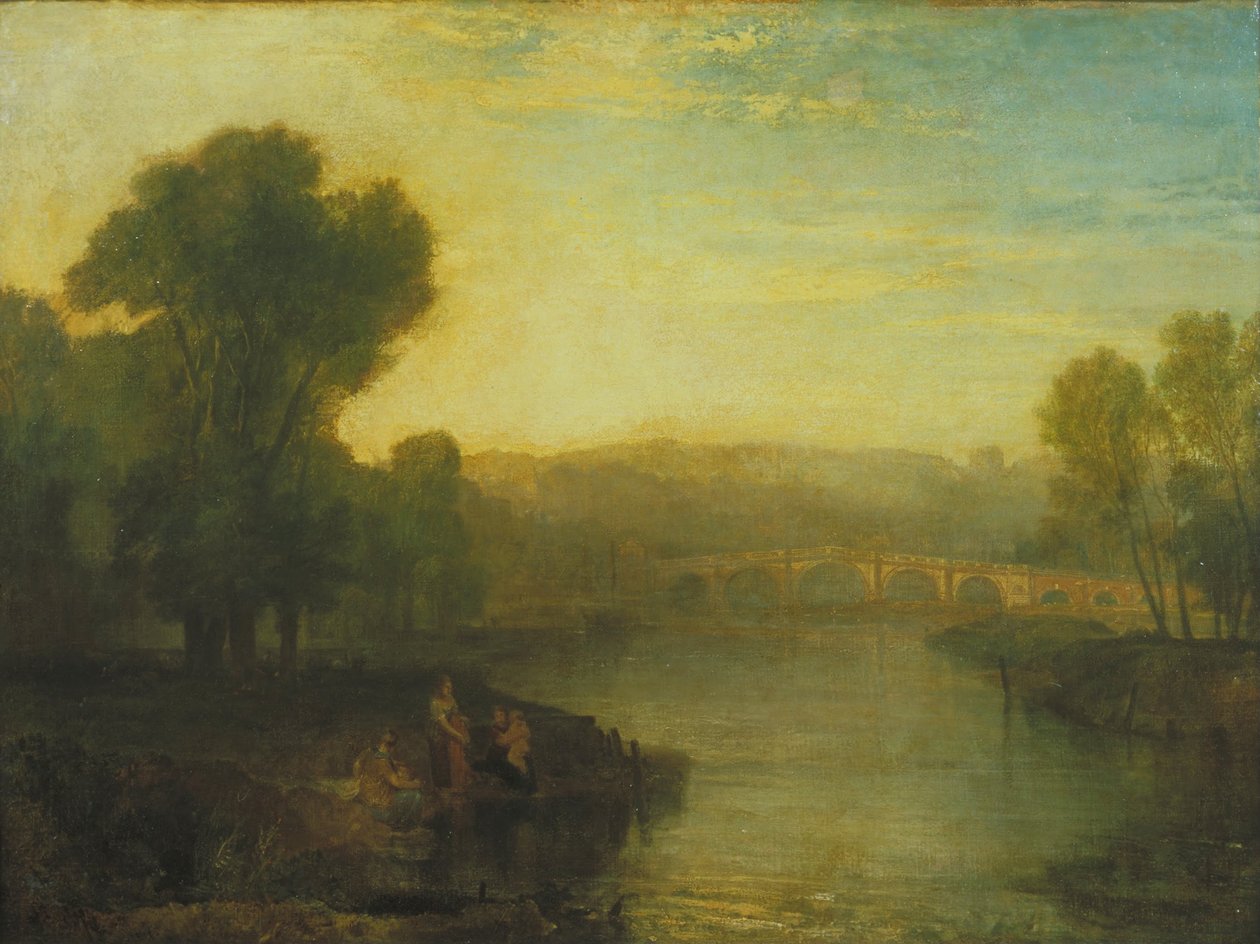 Vue de Richmond Hill et du pont - Joseph Mallord William Turner