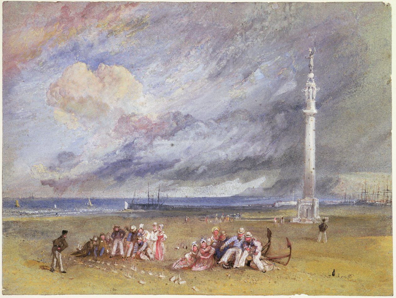 Les sables de Yarmouth, c.1824-30 - Joseph Mallord William Turner