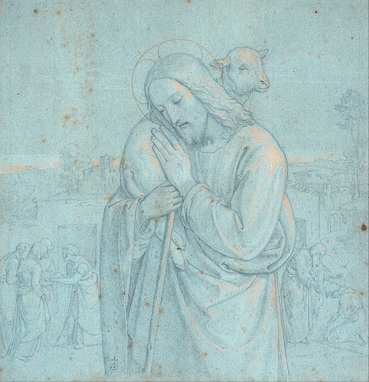 Le bon berger - Joseph von Führich  