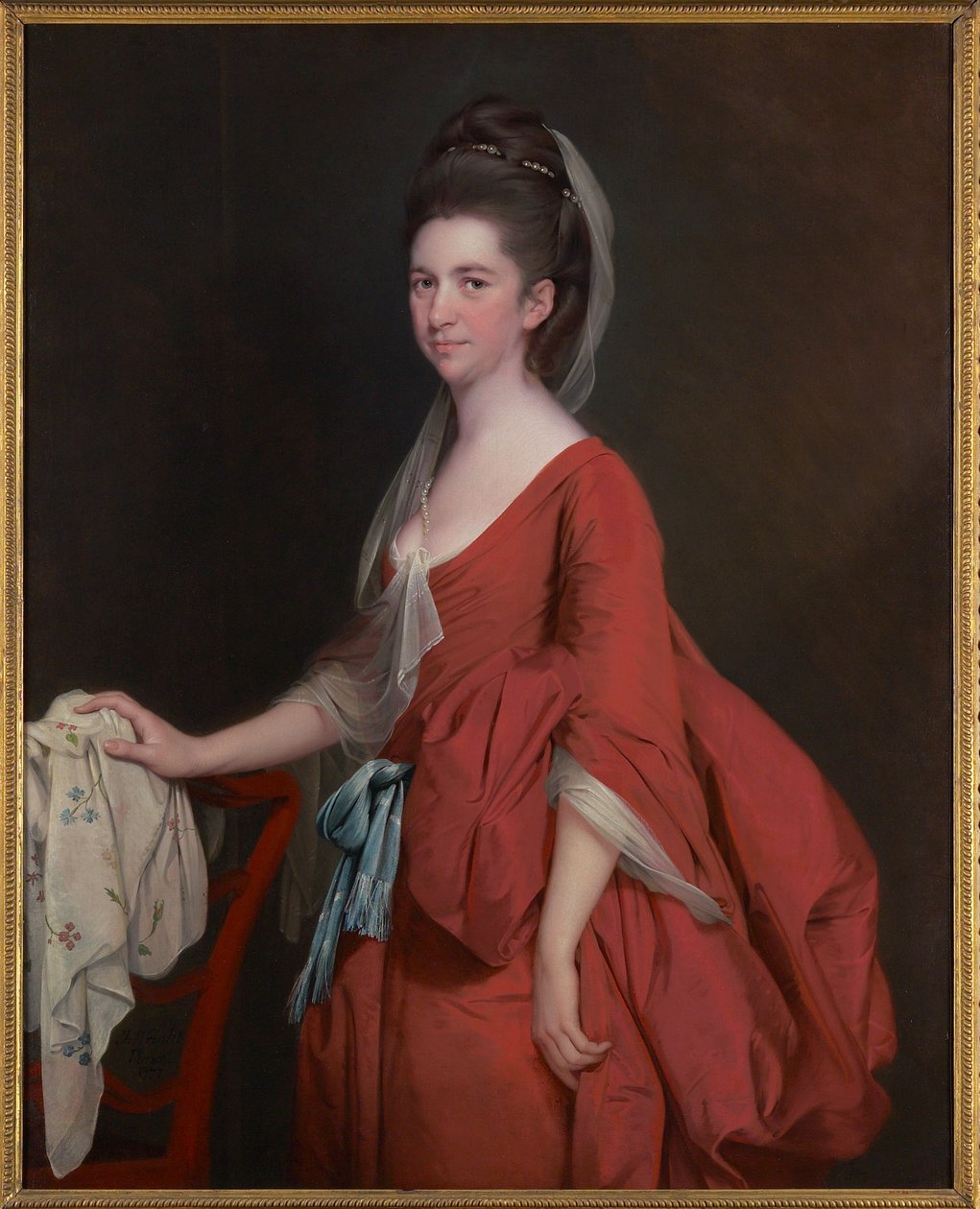 Portrait de Dorothy Beridge, née Gladwin (d.1792) 1777 - Joseph Wright of Derby