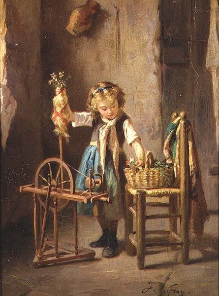 Près du rouet - Joseph Athanase Aufray