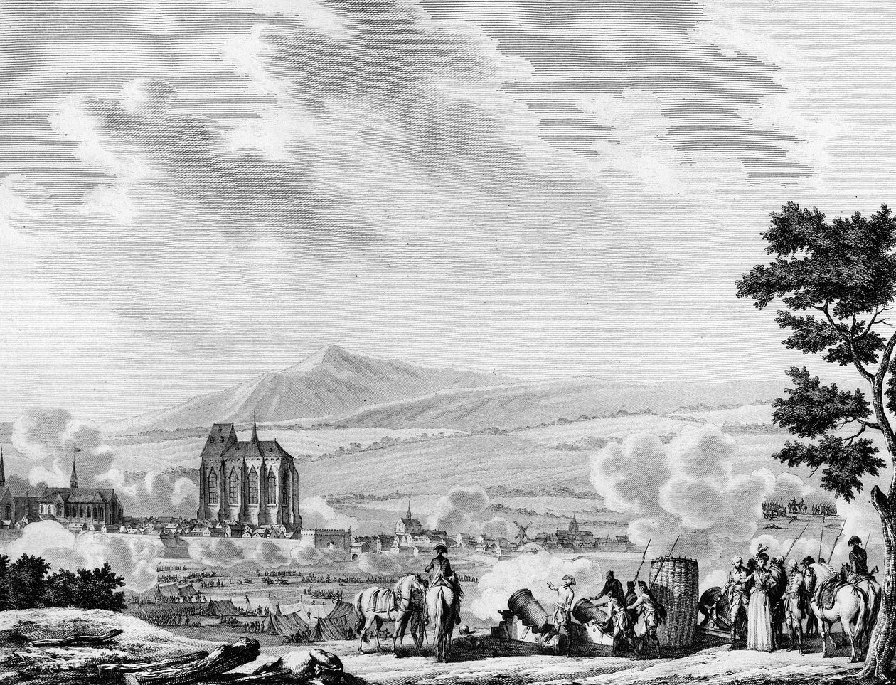 Révolution française et arrivée des forces contre-révolutionnaires de l