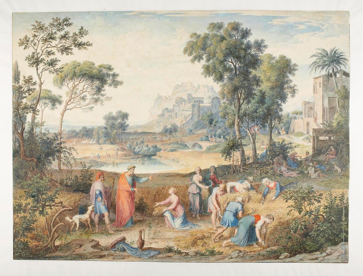 Booz et Ruth - Joseph Anton Koch