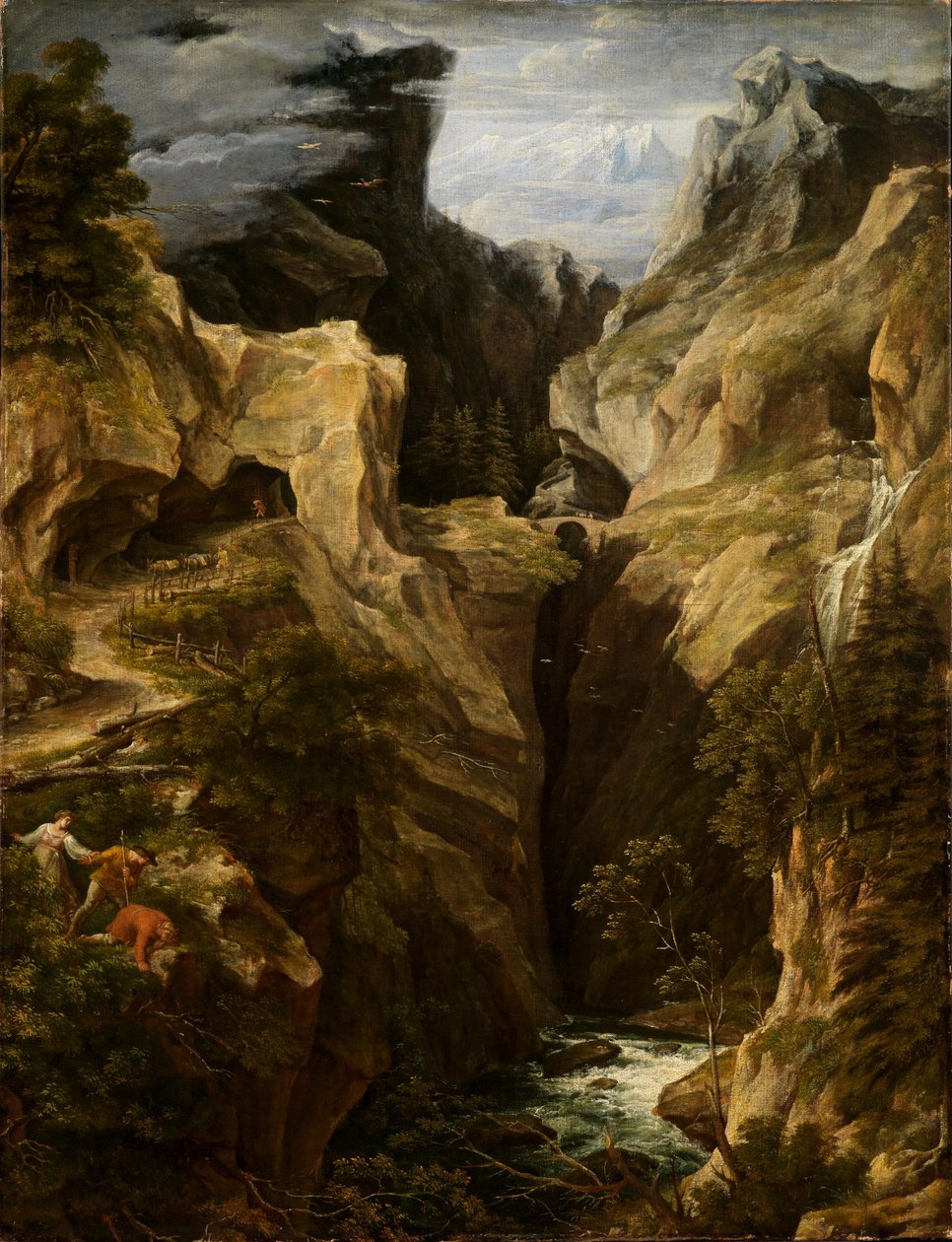 La Via Mala dans les Grisons - Joseph Anton Koch