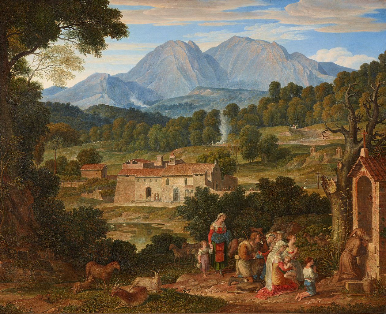 Couvent Saint-François de Civitella - Joseph Anton Koch