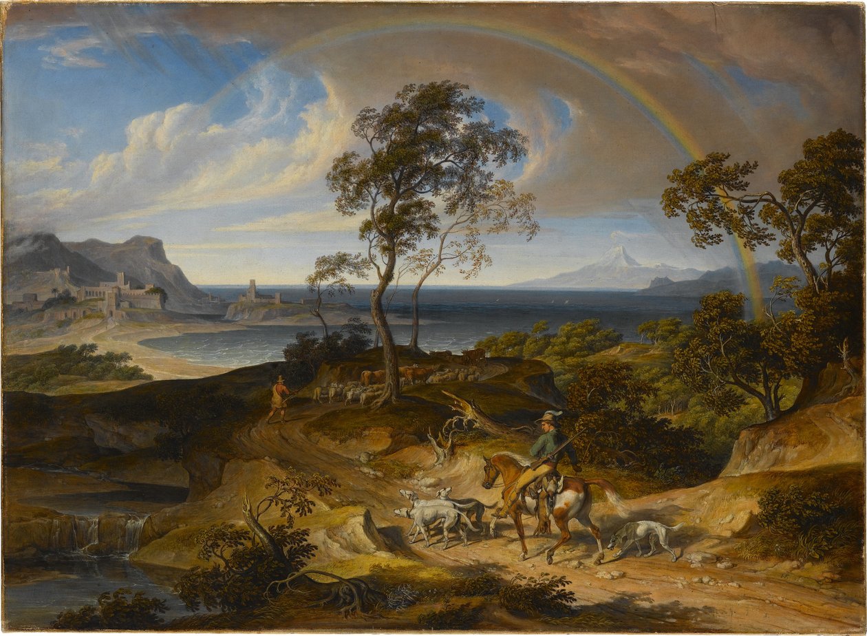 Paysage après un orage - Joseph Anton Koch