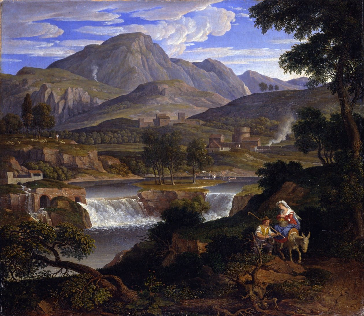 Cascades près de Subiaco - Joseph Anton Koch
