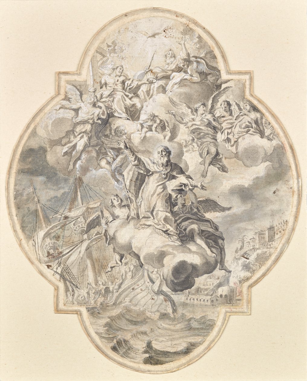 Apothéose de saint Nicolas - Joseph Antony Adolph
