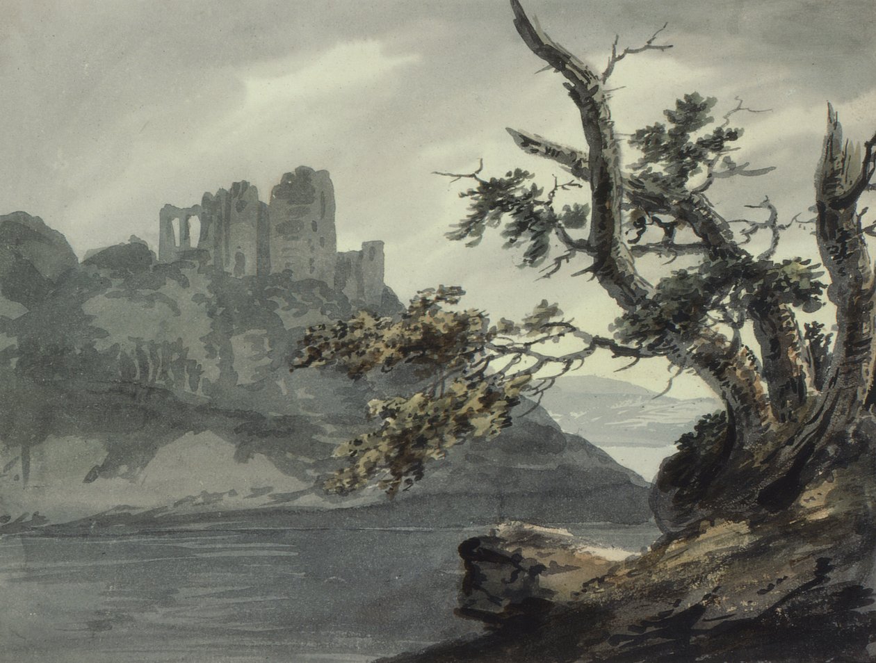 Château en Ruine près d
