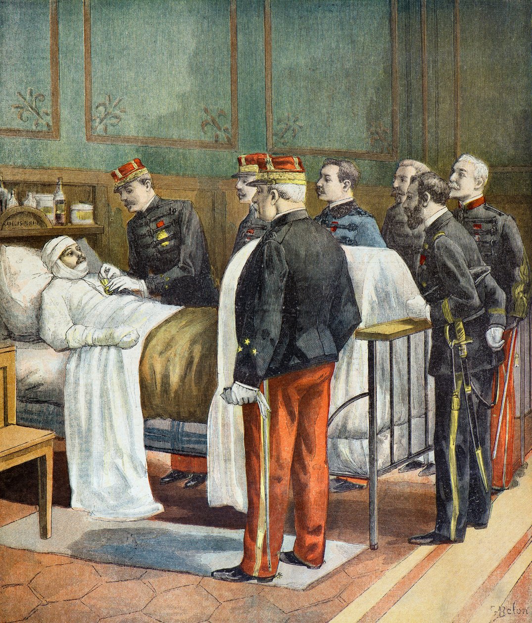 Le ministre de la guerre - Joseph Belon