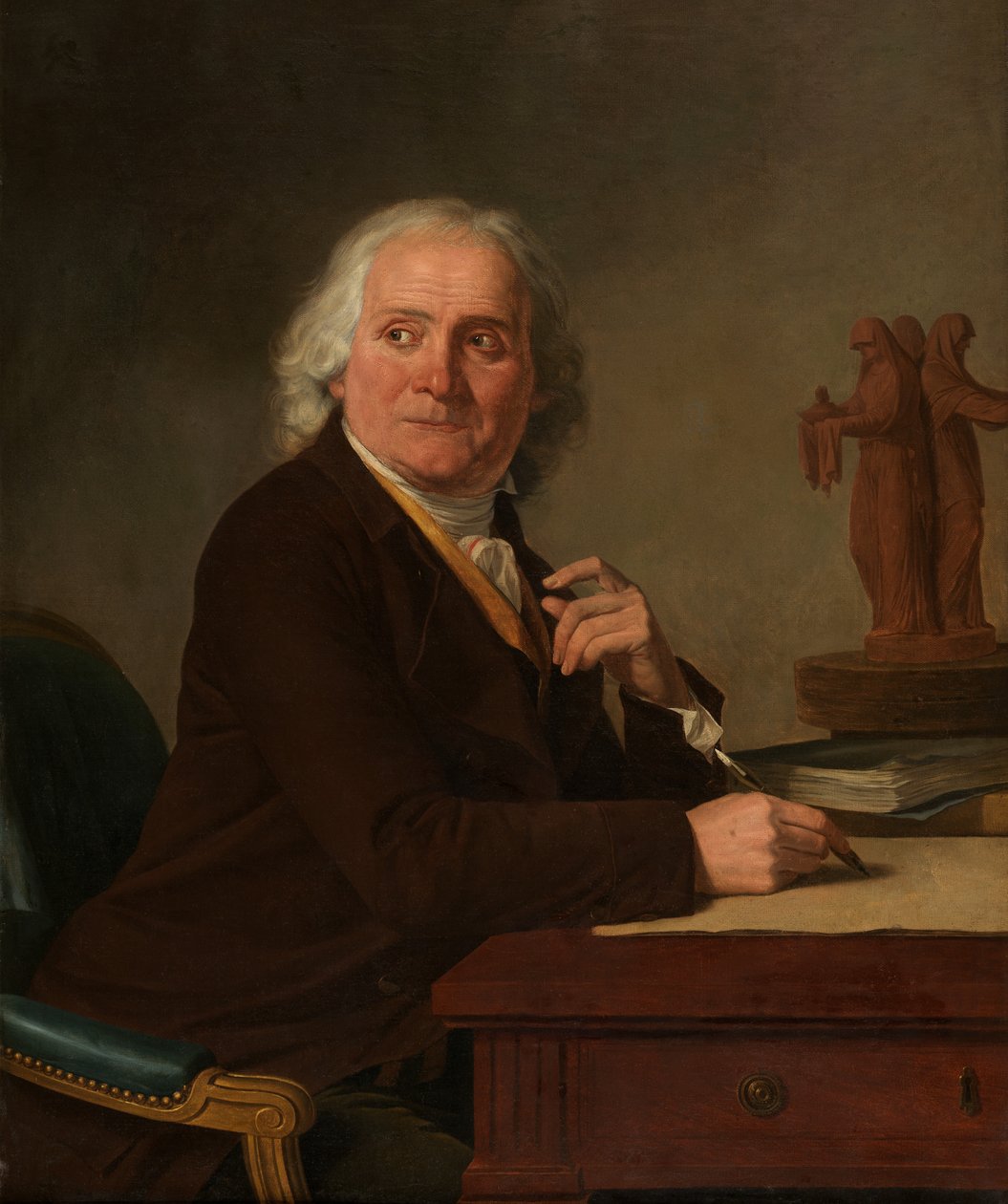 Portrait de Jean Durameau - Joseph Benoît Suvée