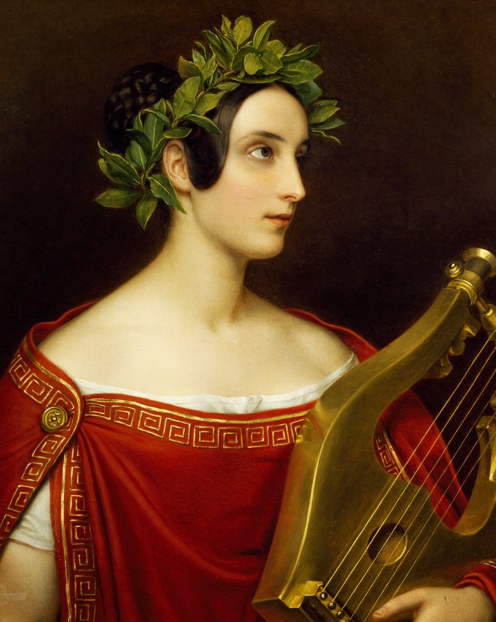 Lady Theresa Spence dans le rôle de Sappho - Joseph Carl Stieler