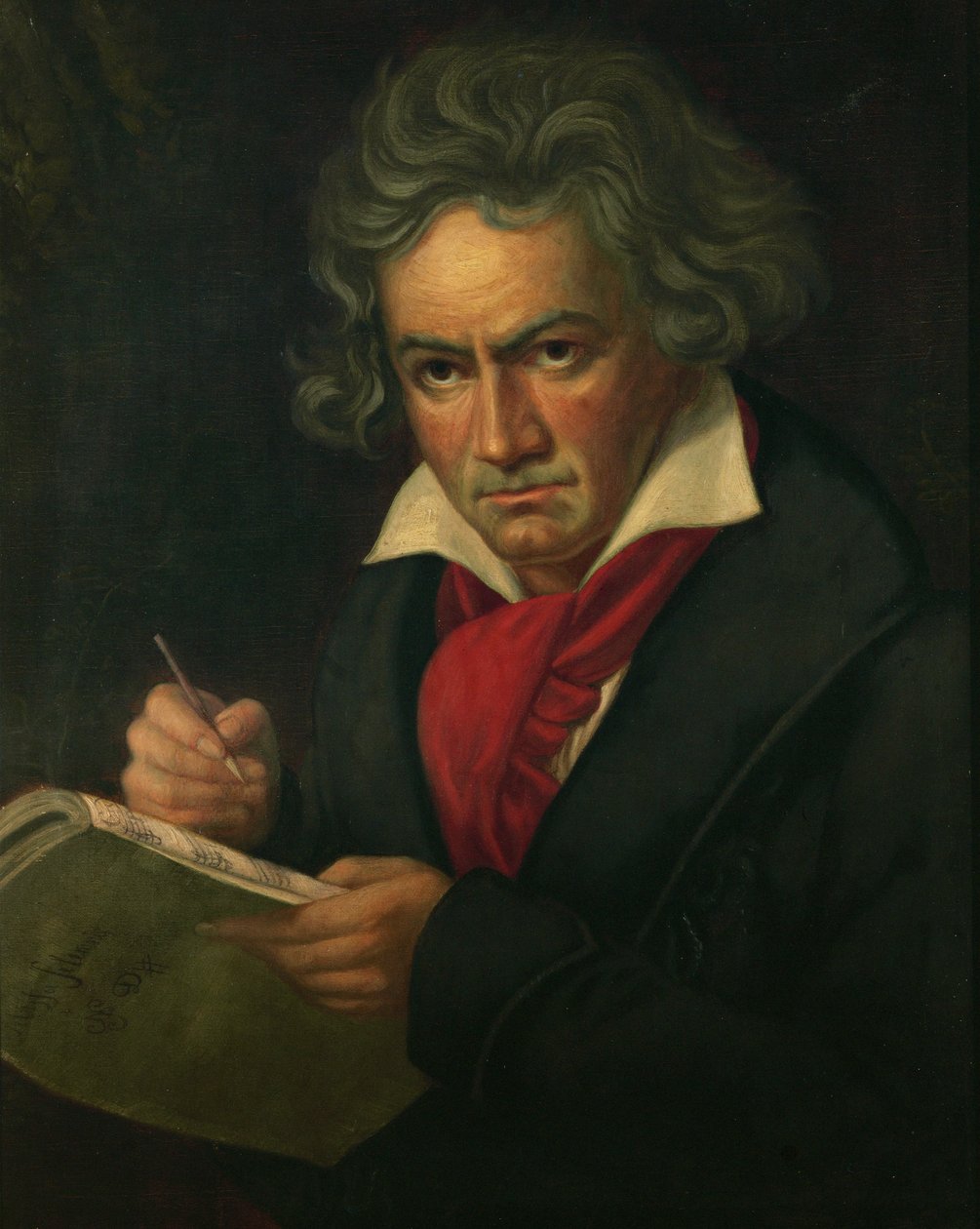 Ludwig van Beethoven ... (huile sur toile) - Joseph Carl Stieler