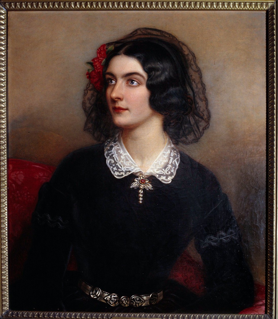 Portrait de Lola Montes ou Montez - Joseph Carl Stieler