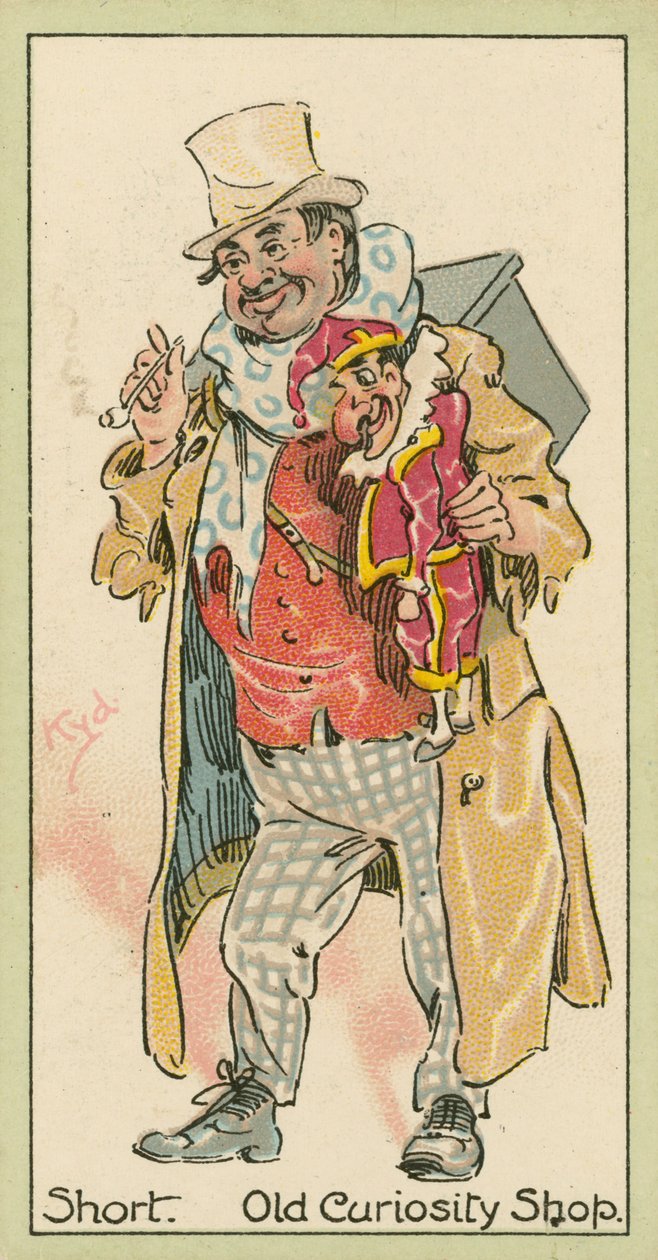 Short, Old Curiosity Shop (lithographie couleur) - Joseph Clayton (1856-1937) (after) Clarke