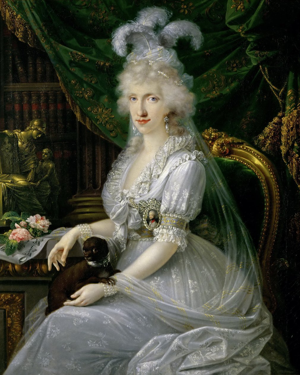 Princesse Luisa Maria de Naples et de Sicile 1773-1802, 1797 - Joseph Dorffmeister
