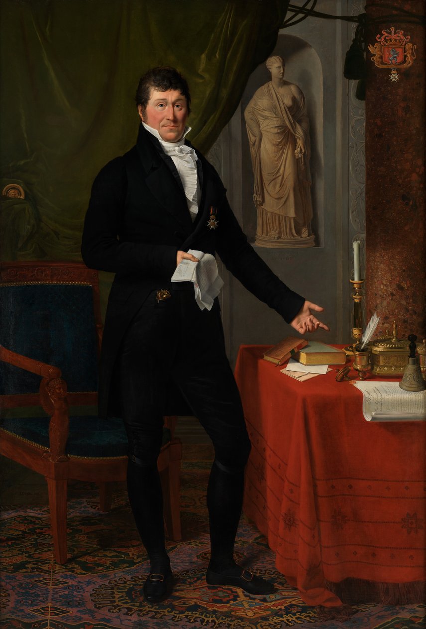 Portrait du Baron Charles-Louis de Keverberg de Kessel - Joseph Ducq