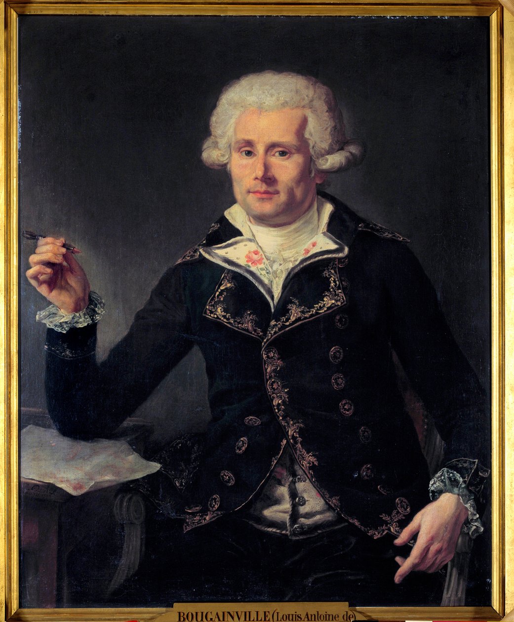 Portrait de Louis Antoine, comte de Bougainville (1729-1811) - Joseph Ducreux