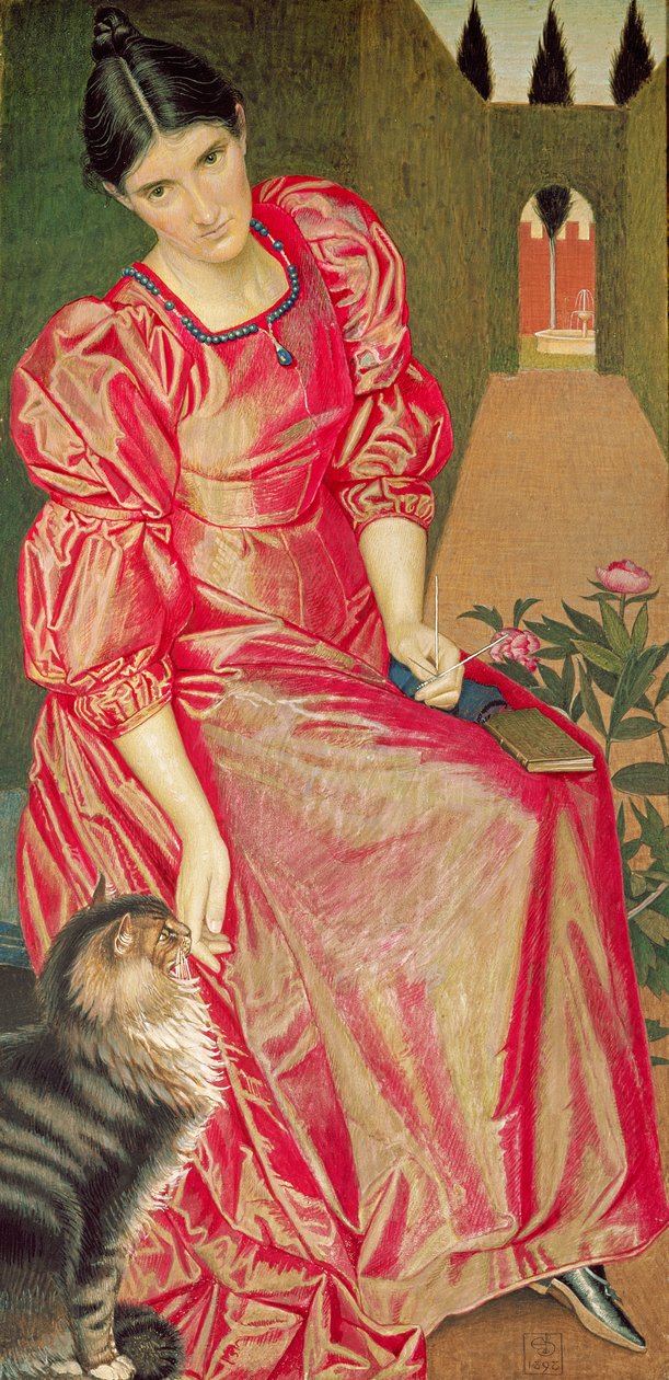 Le Jardin clos, 1898 - Joseph Edward Southall