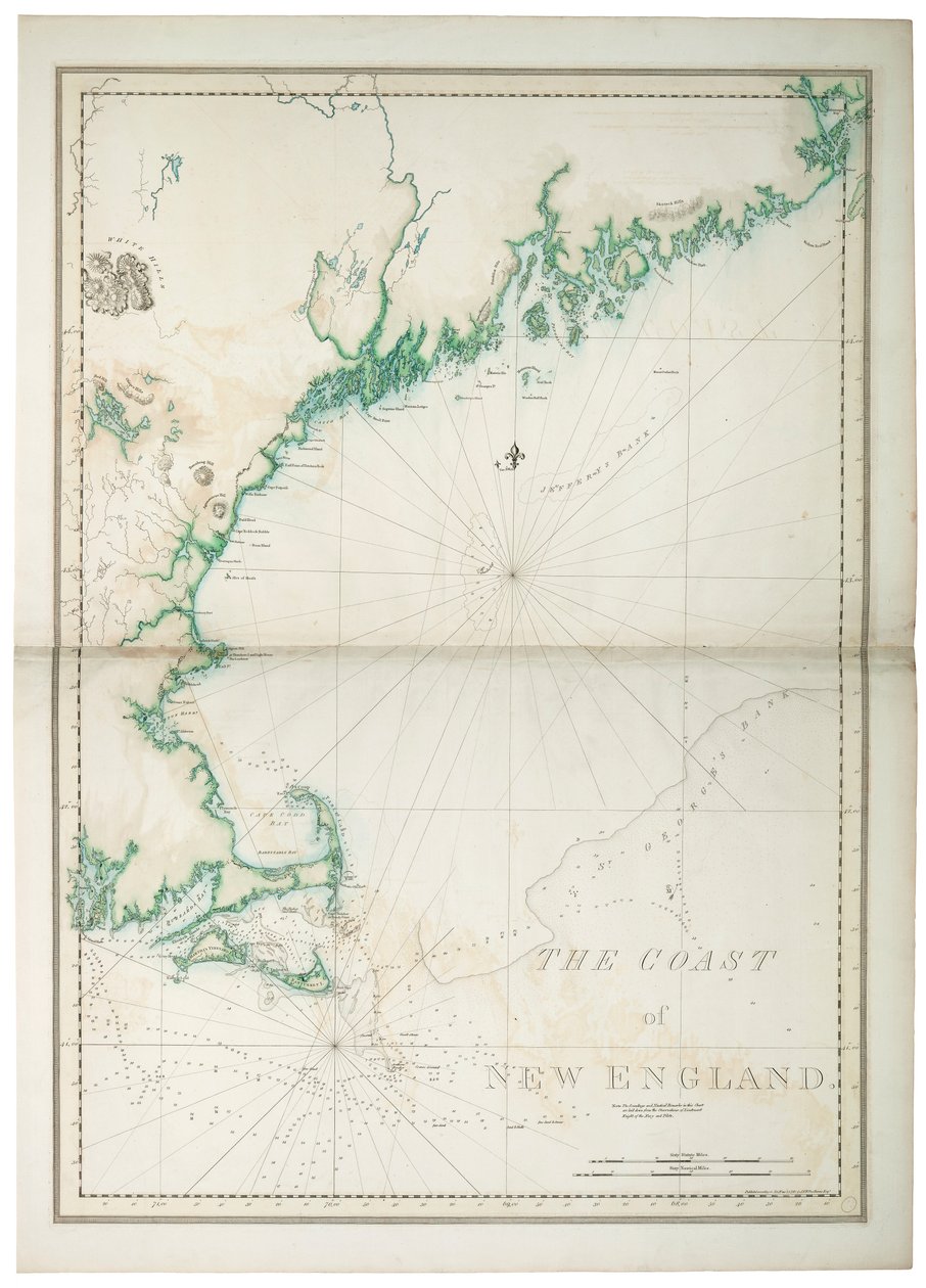 La côte de la Nouvelle-Angleterre - Joseph Frederick Wallet DesBarres