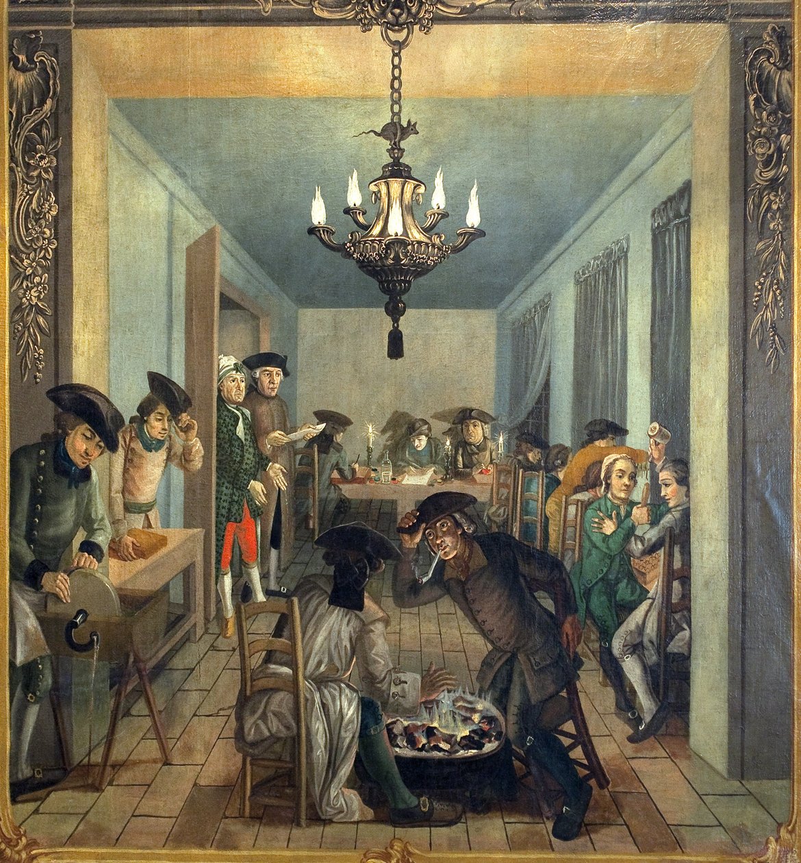 Atelier de gravure - Joseph Gabriel Rossetti