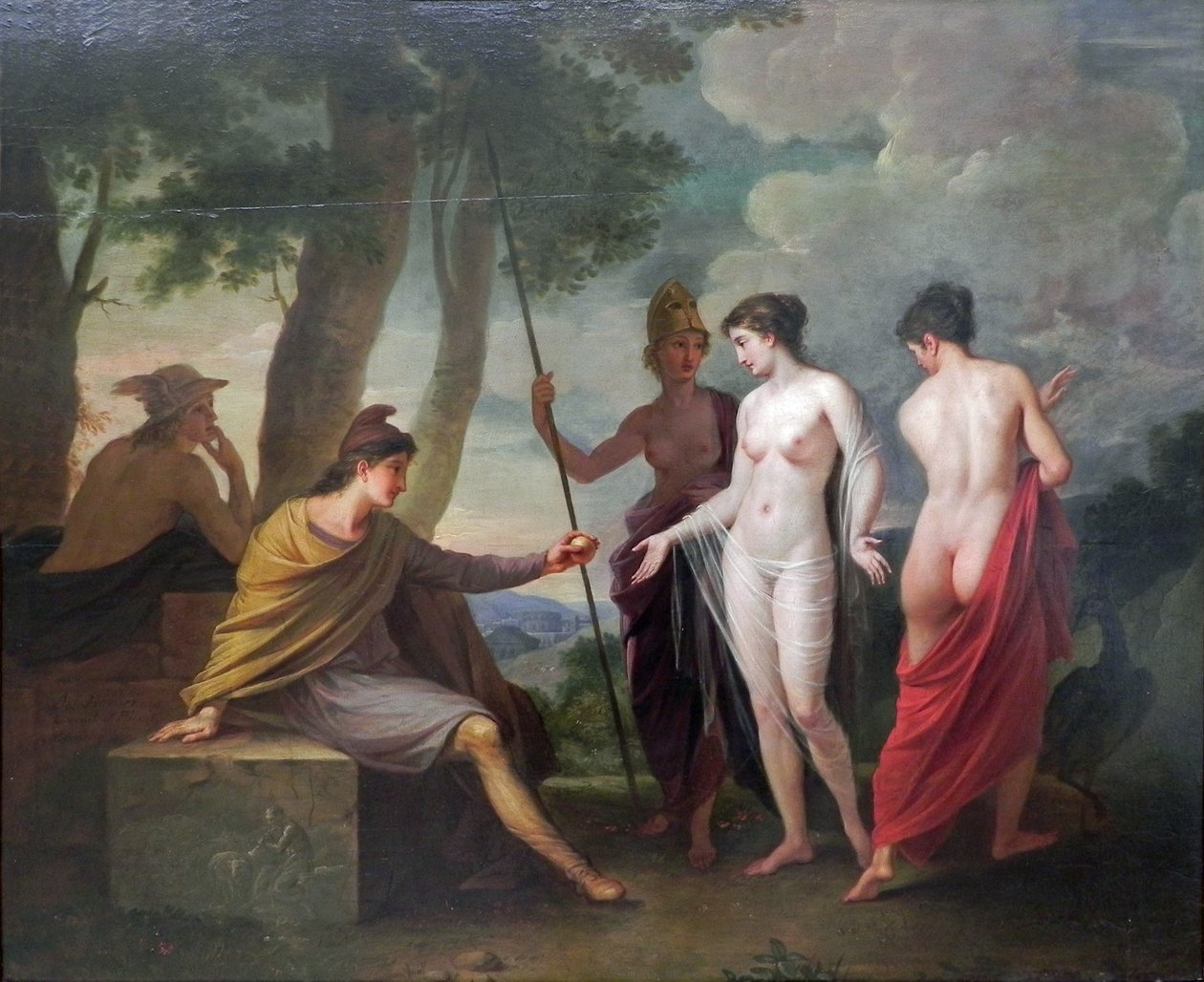 French : Le jugement de Paris The Judgement of Paris - Joseph Hauber