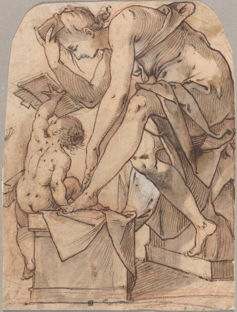 La toilette de Vénus - Joseph Heintz the Elder