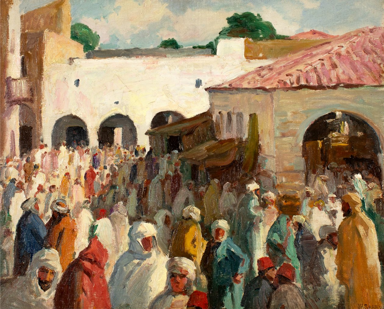 Sidi-bou-Said (Tunisie) - Joseph Henry Sharp