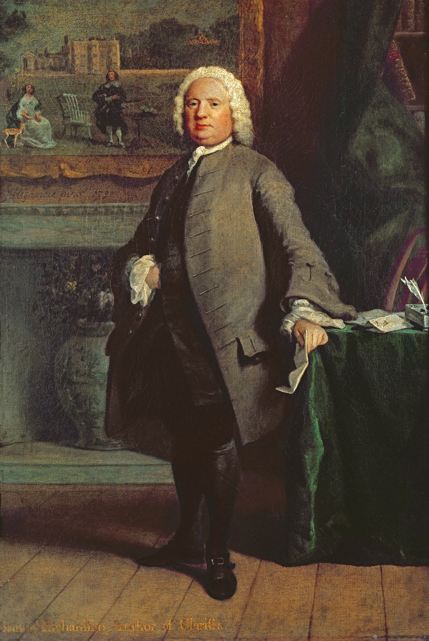 Portrait de Samuel Richardson (1689-1761) 1750 - Joseph Highmore