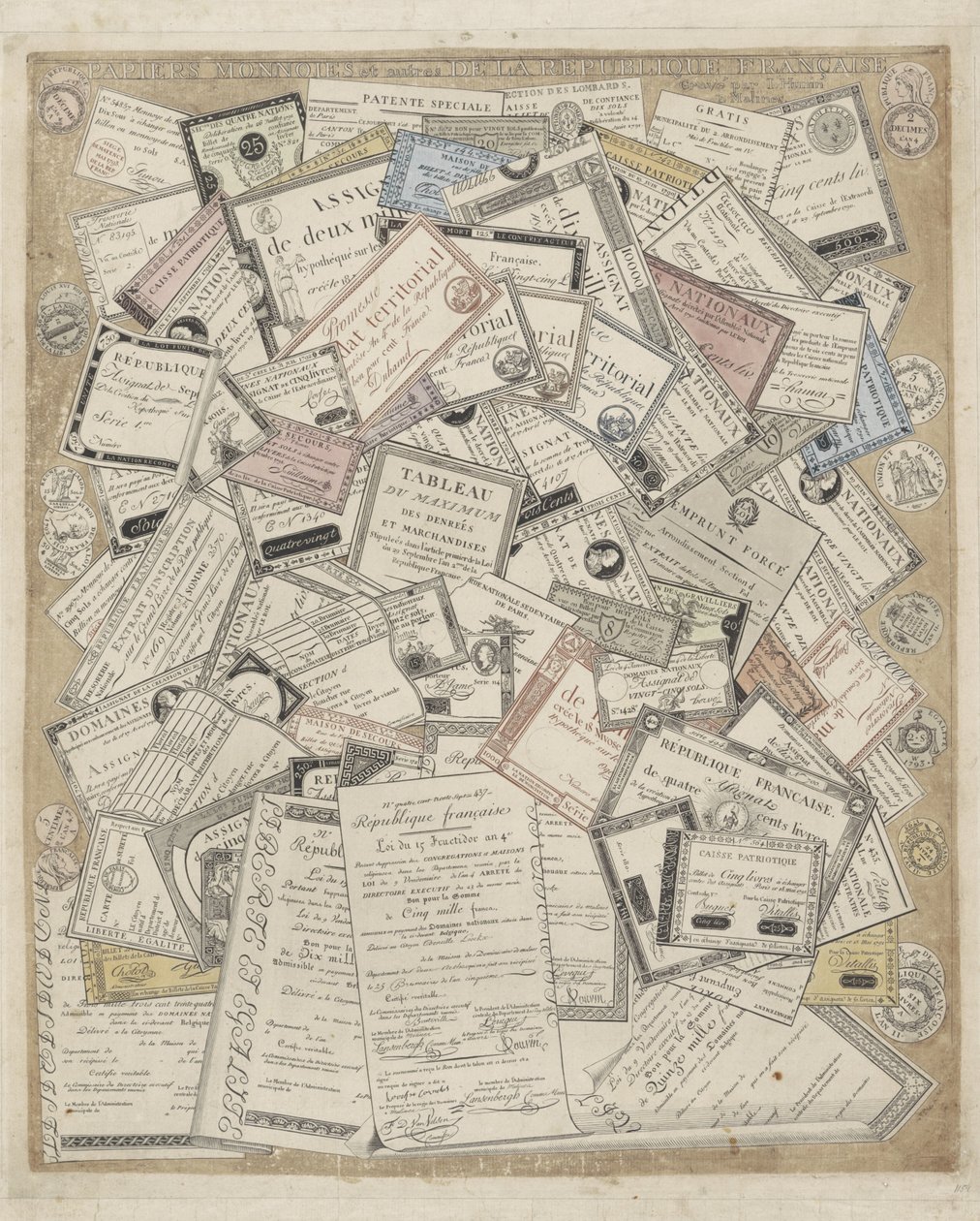 Billets de banque français - Joseph Hunin