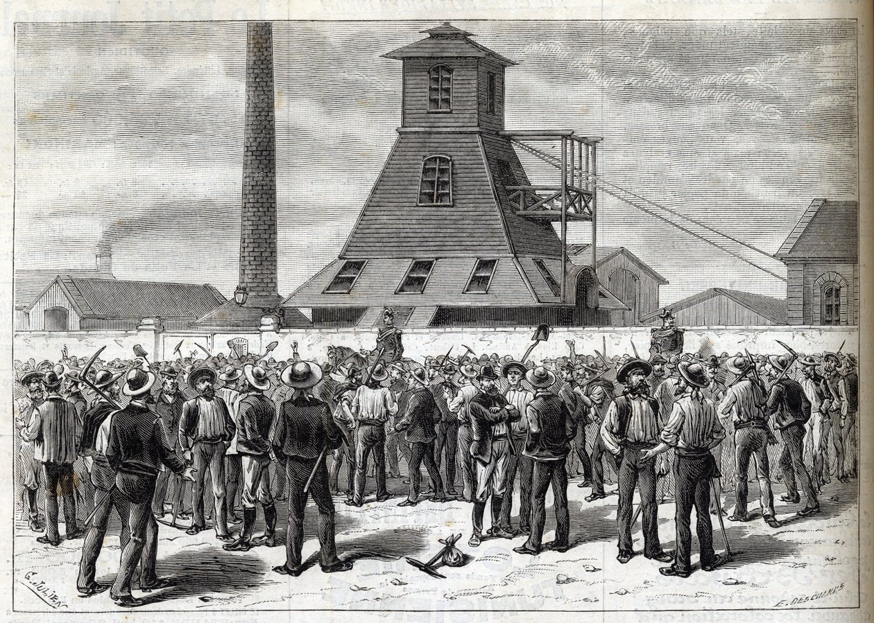 Grève aux mines d