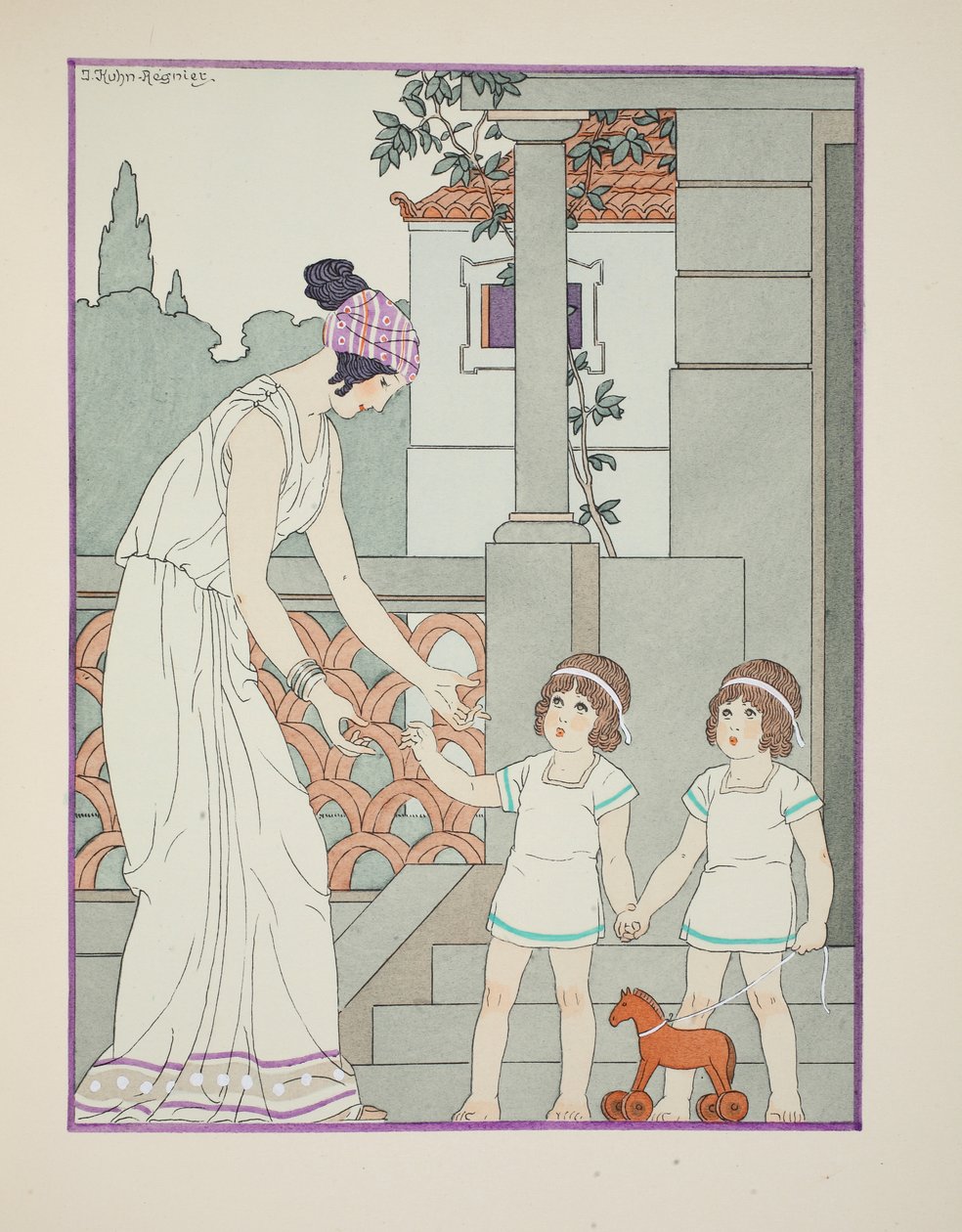 Jumeaux identiques, illustration de 