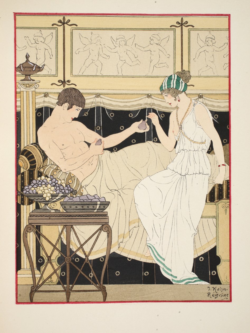 Nous nous sommes gavés de raisins et de figues au moins, illustration de 