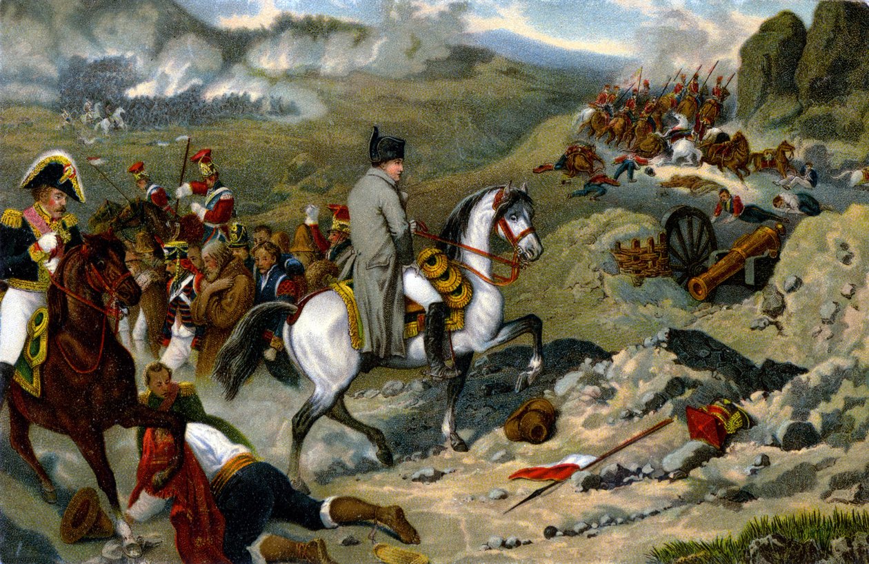 Bataille de Somosierra - Joseph Louis Hippolyte (after) Bellange